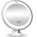 Miniatyrbild 5 av 6: Flexibel 10x Förstorande LED Belysning Touch Skärm Portabel Klädd Bord Smink Spegel