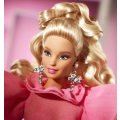 Miniatyrbilde 5 av 6: Gull Etikett Silkestein Barbie Dukker for Jenter I Rosa Kjole Samler Prinsesse Leker