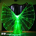 Pikkukuva 4 / 6: Rainbow Color Aus Angle Led Wings Aikuisten Led asu Sirkus Led valo