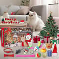Julekalender til katte 2026, 24 stk. kalender til katte, julekalender med kattelegetøj, jule-\"blind box\" til katte