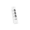 Europeisk standard inbyggd sockel Vit Vit White