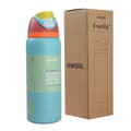Stor 710ml Off-White Termosflaske for Eventyr svart black
