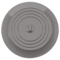 Tiskialtaan tulppa Silikoni Harmaa 15 cm Harmaa 15 cm Grey 15 cm