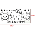 Miniatyrbild 2 av 2: Väggdekor - Hello Kitty med vänner svart