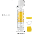 Miniatyrbillede 5 af 5: 10W Akvariefilter - Akvariefilterpumpe til lille akvarium, filter til akvarium af en gallon, filterpatron til akvariefisketank, udskiftning