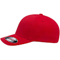 Pikkukuva 3 / 5: Flexfit By Yupoong Villasekoitteinen Baseball-lippis S/M Punainen Red S/M Red