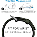 Miniatyrbillede 5 af 6: Quickfit 26 mm silikone blødt sportsvandtæt åndbart armbånd til Garmin Fenix 5X Plus, Fenix 6X Pro/safir, Enduro, Tactix Bravo grönaktig svart