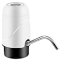 Miniatyrbild 1 av 5: Vattenflaskpump, snabba pumpegenskaper förbättrar effektiviteten, USB-uppladdningsbar för bekväm strömförsörjning i vit kompakt design
