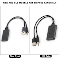 Pikkukuva 1 / 2: 3,5 mm / 0,14 tuuman auton AUX-audiokaapeli langaton Bluetooth-vastaanotinadapteri HIFI-stereomusiikki autotarvikkeet