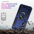 Miniatyrbillede 5 af 5: Samsung Galaxy A55 5G Cover Ring Armor Hybrid Blå 60