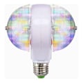 Miniatyrbilde 1 av 5: Scenebelysning, E27 RGB LED Disco Scenebelysning Kule Lys 2 Roterende Hoder Party Effektlampe Fairy Lights RGB LED Scenebelysning (220V)