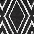 Pikkukuva 4 / 5: Vedenpitävät Boho Ulkotyynynpäälliset Geometriset Tyynynpäälliset Patiolle Puutarhaan 2 kpl, 18 x 18 tuumaa 18x18 Musta