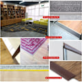 Pikkukuva 4 / 5: 2 m itseliimautuva PVC-vinyylilattialista, kynnyslistat, siirtymäprofiilit, maton reunalista, ovilista, 3 mm musta