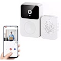 Miniatyrbillede 3 af 5: X9 Smart Trådløs Fjernbetjent Videodørklokke Kamera Smart Visuel Dørklokke med Stemmeændring HD Nattesyn Hjem App Deling Auto Capture Stocka