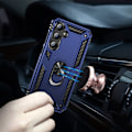 Miniatyrbillede 3 af 5: Samsung Galaxy A55 5G Cover Ring Armor Hybrid Blå 60