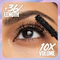 Miniatyrbild 8 av 8: Maybelline Falsies Surreal Extensions Mascara Very Black 10ml Svart