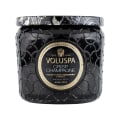 Miniatyrbillede 1 af 3: Voluspa Petite Jar Crisp Champagne 127g Black