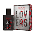 Pikkukuva 3 / 3: Giftset Replay Signature Lovers Man Edt 100ml + Pochette Silver