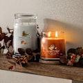 Miniatyrbillede 2 af 4: Yankee Candle Signature Medium Jar Pumpkin Cinnamon Swirl 368g Brown