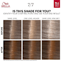 Miniatyrbillede 2 af 5: Wella Color Touch Deep Browns 7/7 Walnut Brown Brown