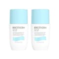 2-pack Biotherm Deo Pure Antiperspirant Roll-On 75ml Blå