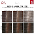 Miniatyrbillede 2 af 5: Wella Color Touch Deep Browns 5/71 Dark Maple Brown Brown