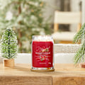 Miniatyrbild 2 av 3: Yankee Candle Signature Large Jar Sparkling Cinnamon 567g Röd