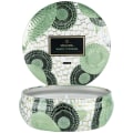 Miniatyrbild 2 av 4: Voluspa 3-Wick Decorative Tin Candle White Cypress 340g Vit