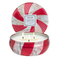 Pikkukuva 2 / 5: Voluspa Crushed Candy Cane 3-wick Tin Candle Red