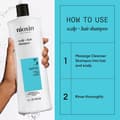 Pikkukuva 3 / 3: Nioxin System 3 Shampoo for Colored Thinning Hair 1000ml White