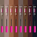 Pikkukuva 6 / 7: NYX PROF. MAKEUP  Thick it. Stick it! Brow Mascara - Taupe Transparent
