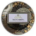 Miniatyrbillede 1 af 5: Voluspa Decorative Tin Candle Baltic Amber 113g Gold