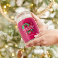 Miniatyrbild 2 av 3: Yankee Candle Signature Large Jar Sparkling Winterberry 567g Rosa