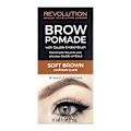 Pikkukuva 2 / 2: Makeup Revolution Brow Pomade - Soft Brown Brown