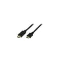 Kabel DELTACO DP-HDMI Ha 5m svart