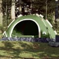 Campingtält 4 personer grön snabbrest
