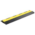 Kabelskydd 2 kanaler gummi 101,5 cm