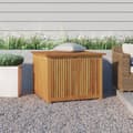 Dynbox 75x75x58 cm massivt akaciaträ