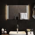 Badrumsspegel LED 60x40 cm