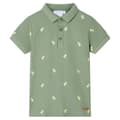 Pikétröja för barn khaki 116