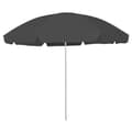 Strandparasoll antracit 300 cm