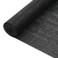 Insynsskyddsnät svart 2x10 m HDPE 75 g/m²