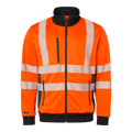1529 Sweat Fluorescent orange/navy Unisex