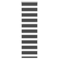 Rullgardin zebra svart 40x100 cm tyg bredd 35,9 cm polyester