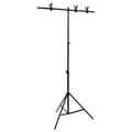 T-stativ svart 91x60x(70-200) cm