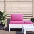 Dynor till pallsoffa 2 st rosa Oxford-tyg