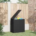 Dynbox PE-rotting 100x49x103,5 cm svart