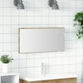 Spegel artisan ek 80 x 37 cm Glas och konstruerat trä