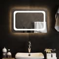 Badrumsspegel LED 60x40 cm
