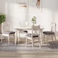 Sittkuddar 4 pcs Taupe 40 x 40 x 12 cm tyg